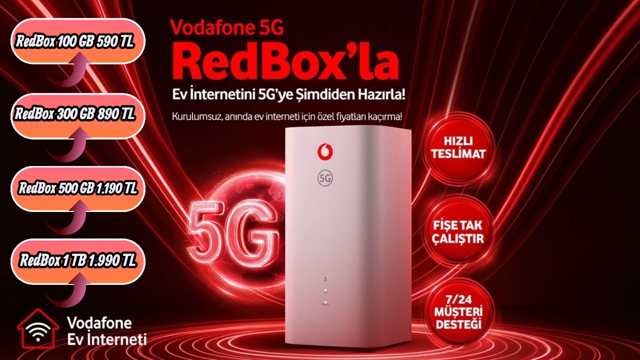 Alt Yapı Derdine Son Redbox Satşımız Açılmıştır.